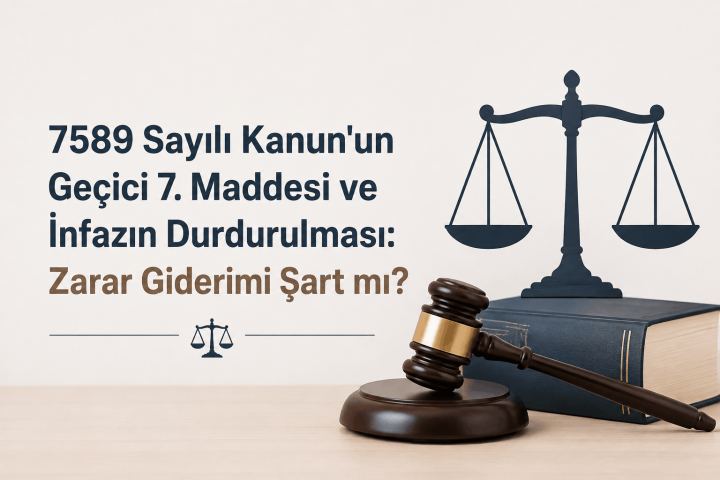 TCK 158/4'te Zarar Giderimi Olmadan İnfaz Durur Mu?