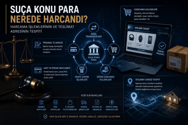 Suça Konu Paranın Harcandığı Yerin Tespiti