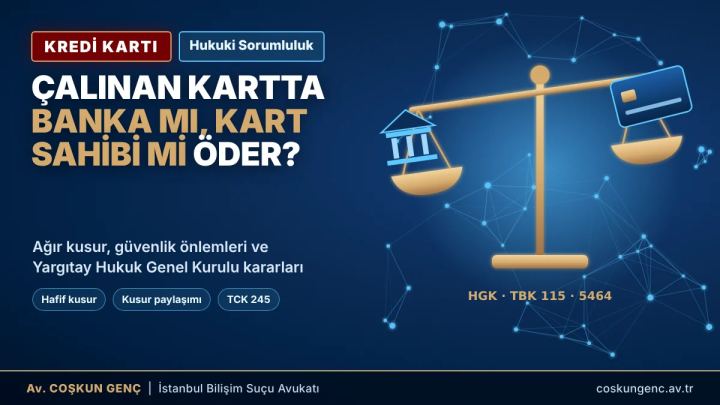 Kart Dolandırıcılığı Mağduru Ne Yapmalı? İzinsiz İşlem ve Kart İtirazı